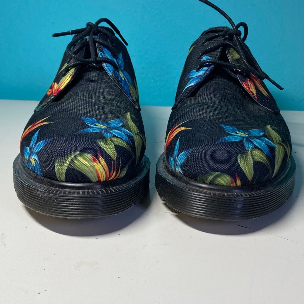 Dr Martens Floral Patterned Lace Up Shoes Size 39 Womens 8.5 New & Unworn - Picture 11 of 15